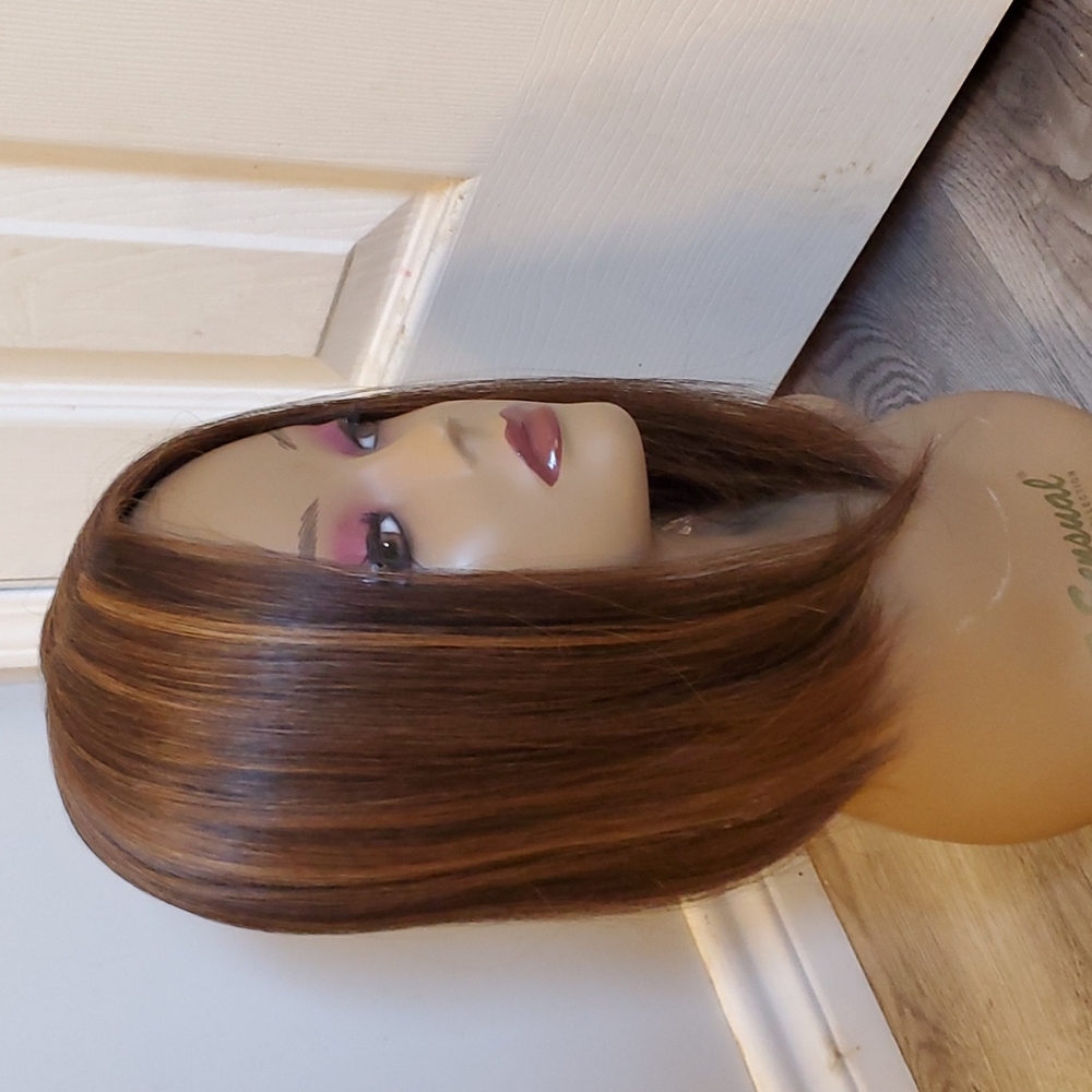 Hair Topper - Jon Renau Monotop Easipart 12" Toffee Truffle